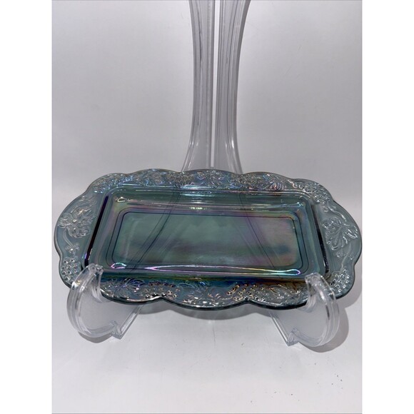 Vtg Carnival Glass Dish - Picture 1 of 4